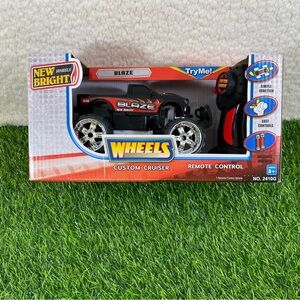 New Bright Wheels Blaze Remote Control Truck Black and Red